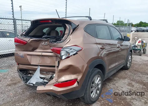 2016 Hyundai Tucson Eco from USA, damaged, VIN KM8J33A28GU144908